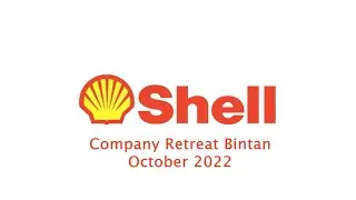 Shell Singapore Corporate Company Retreat Travel To Bintan Indonesia, October 2022, 3 days/2 nights!