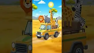 Wild Animal Song🦁 | Learn Animal Sounds #shorts