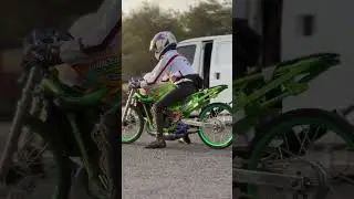 #dragbikestart #preparation #race #kawasaki #dragrace #racing #otomotif #2stroke #motorcycle