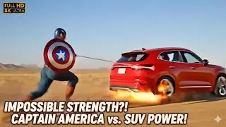 Captain America Tried to Stop My Car 😱 | Flying Car vs Superhero 🚗💥