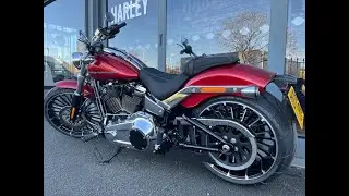 Harley Davidson Breakout 117 2025 being delivered to my home