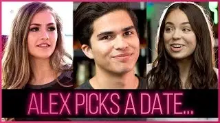 Alex Aiono, Claudia Sulewski + Mel Joy triple date at a rollerskating rink?!