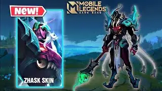 NEW ZHASK SPECIAL SKIN | ZHASK NEW  UPCOMING SKIN 2022 | MOBILE LEGENDS: BANG