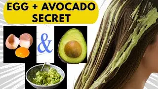 Grow Thicker, Longer Hair FAST | Egg + Avocado Protein Hair Treatment