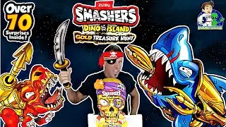 ZURU Smashers Dino Island Gold Treasure Hunt over 70 Surprises inside