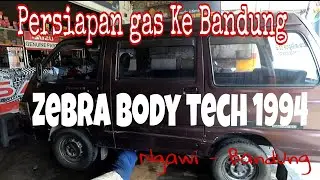 Menyiapkan Daihatsu Zebra Body Tech 1.3 th 1994 untuk long trip Ngawi - Bandung