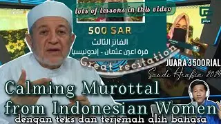 PESERTA DARI 🇮🇩 INI DAPAT KOMENTAR POSITIF DARI DR. AYMAN SUWAYD PAKAR QIRAAT | VIDEO REACTION