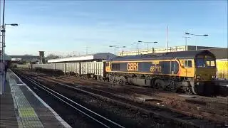 CLASS 66702 GBRF THROUGH PADDOCK WOOD 26/11/25