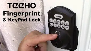 TEEHO TE002 Keypad & Fingerprint Door Lock | FULL REVIEW