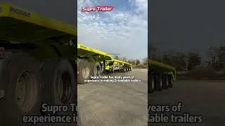 On time, good quality, enough trailers &mdash; SuproTrailer never delays your heavy transport #transport