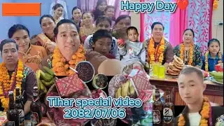 Tihar special Video♥️ Happy day 😁thank you so much  my all sister's  🙏 🎁🎁miss you my 2 sister ♥️♥️#