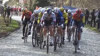 Omloop Het Nieuwsblad 2025//S&oslash;ren W&aelig;renskjold//CYCLING From the ROADSIDE
