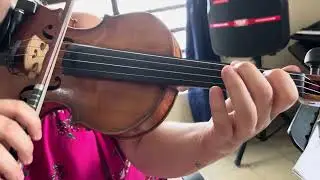 Adeste Fideles violín 1