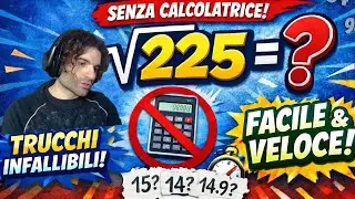 TRUCCHI PER CALCOLARE LE RADICI SENZA LA CALCOLATRICE - Ripetizioni di Matematica