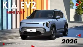 Kia EV2 2026 года — это тот маленький электромобиль, которого все ждали (мини-EV9?).