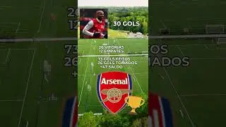 ARSENAL FOI CAMPE&Atilde;O INVICTO DA PREMIER LEAGUE  #futebol #arsenal #premierleague #futeboleuropeu