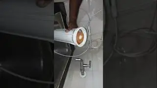 how to change pre filter water purifier/water purifier outer pre filter change satisfaying video