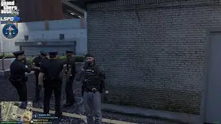 GTA V - LSPDFR 0.4.9🚔 - LSPD/LAPD - Gang Unit - ANPR Wanted Suspect | Shots Fired Incident - 4k