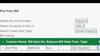 Paymaster First Time Bill Payer