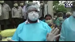 PTP EX MLA VARMA FOOD DISTRIBUTION ||3-6-21 KCC NEWS||