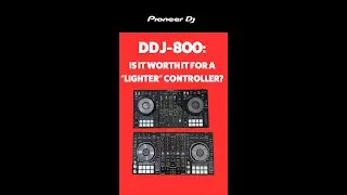 IS THE PIONEER DDJ-800 EASIER TO TRANSPORT THAN THE DDJ-1000 #shorts