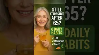 Still Attractive After 65? 8 Daily Habits to Look Younger & Feel Confident Naturally! #healthtips