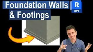 Foundation Walls and Footings in Revit