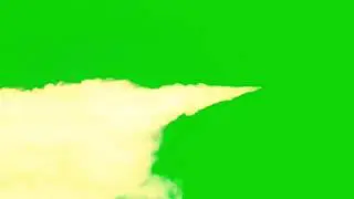 Green screen fire bending effect