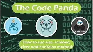 how to use size, remove, clear, and contains method in Array List | java collections framework class