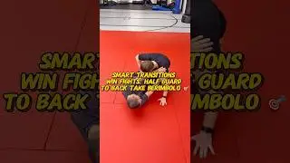 Smart Transitions Win Fights Half Guard To Bake Take Berimbolo #bjj #bjjcoach #combatsport #bjjlife