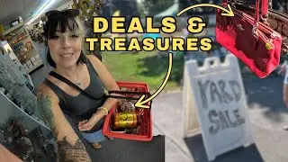 Yard Sales DEALS to Antique Mall TREASURES to Flip for Profit!