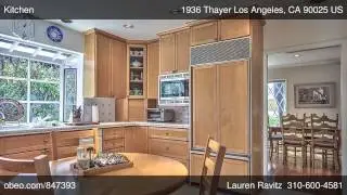 1936 Thayer Los Angeles CA 90025 - Lauren Ravitz - BHHS California Properties Brentwood