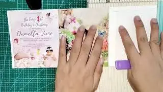 Pull out invitation / Pop up invitation, DIY invitation (by madss)