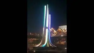 Hyderabad Hitech city  Mindspace Skywalk Lighting .. 2023