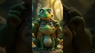 The Magic Glasses of the Funny Frog 🐸✨ | Short Animated Story #frog