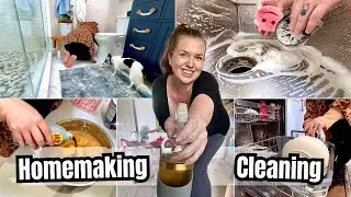 Relaxing Clean With Me 🧘🏼&zwj;♀️Cozy Homemaking 2026 Motivation / Home reset