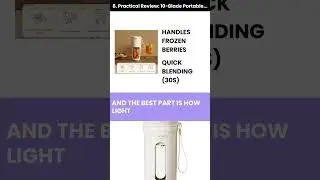 8  Practical Review  10 Blade Portable Blende