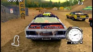 FlatOut (2004) - Quick Race: Brad's Pit Crash (Grinder)