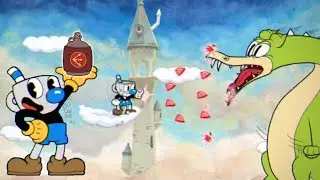 Can I Beat Grim Matchstick with Spread Shot & Other Cuphead Challenges
