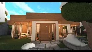 177k Modern Japanese Inspired Tree House | No Big Plot | Bloxburg Roblox