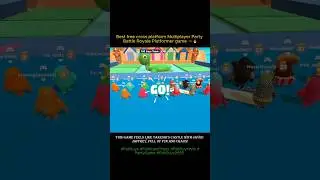 Free cross platform Multiplayer battle royale platformer game 🎮🔥 #fallguys #gaming #indiangamer