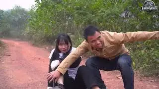 Jurassic Park Fan Made Short Film | T-rex Chase 2023 | Dinosaur Video | Ms.Sandy