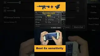 🔥4X Zero Recoil sensitivity | 4x no Recoil Spray | 4x Zero Recoil Sensitivity with Gyroscope