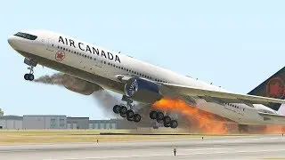 Самая ужасная экстренная посадка X-Plane 11