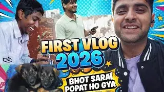 First Vlog of 2026 | Aaj Bahut Saara Popat Ho Gaya 😂