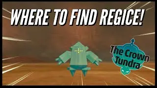 Where To Find Regice In Pokemon Sword & Shield Crown Tundra DLC!