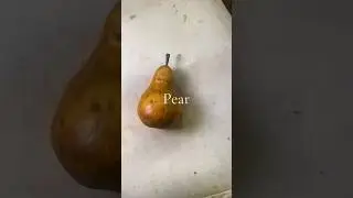Part 2: pear carving #woodcarving #oneeyedartist #pear #lifeisbutadream