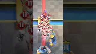 Evo Skeleton Army vs 2 elixir 🪜