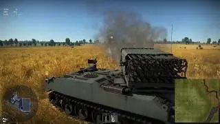 Warthunder DEV 1.83.0.13 Type 75 MLRS полный залп.