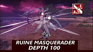 PSO2 NGS Ruine Masquerader Depth 100 7:12 Slayer Sl/Te